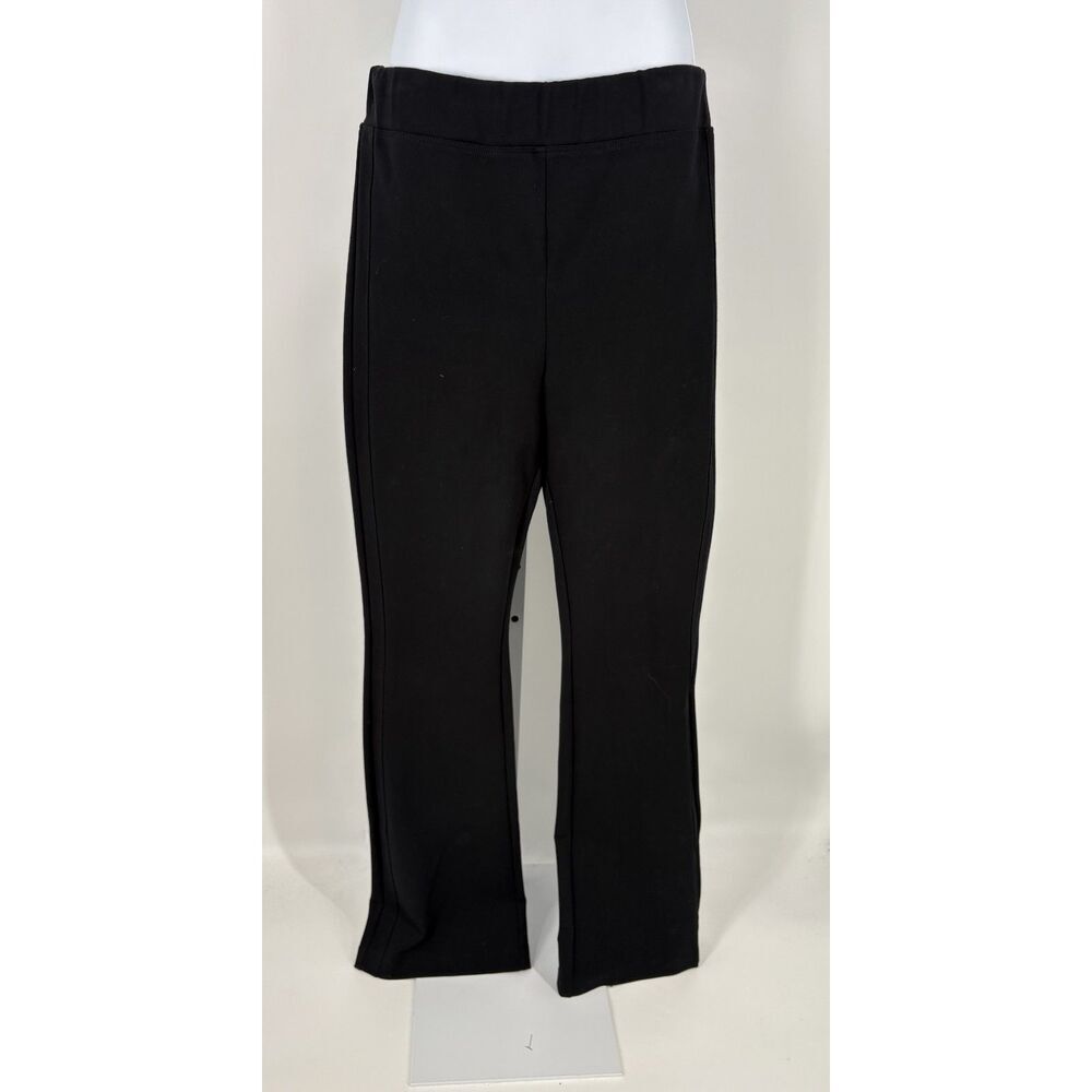 Maeve Black Pull-On Dress Pants | Straight Leg Work Pants